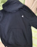 adidas休闲加厚毛圈连帽卫衣套头衫男女秋冬阿迪达斯官方轻运动   黑色   L 实拍图