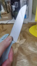 【全网热销】水果刀家用不锈钢削皮刀厨房瓜果切刀果皮小刀 锋利彩色水果刀1把 实拍图