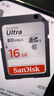 闪迪（SanDisk）16GB SD存储卡 C10 至尊高速版内存卡 读速80MB/s 捕捉全高清 数码相机理想伴侣 实拍图