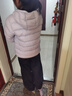 亚瑟士亚瑟士童装25年冬季儿童柔软舒适三防轻薄保暖羽绒服【高充绒量】 浅紫 清洁度1000-鸭绒 150 充绒量88.5g 实拍图