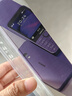 诺基亚（NOKIA）235 4G 移动联通电信全网通 2.8英寸双卡双待 直板按键手机 老人老年手机 学生手机 紫色 实拍图