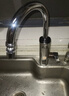 奥克斯（AUX）电热水龙头热水器加热水龙头快速热水变频恒温厨房下进水 【大屏数显】电镀银+漏保插头+万向喷头 实拍图