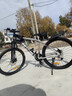 京东京造 XC350山地自行车铝合金禧玛诺21速油压碟刹成年人学生17寸时空银 实拍图