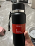 天喜（TIANXI）保温杯男士大容量便携泡茶杯商务水杯保温瓶316不锈钢保温杯子 商务黑 800ml 实拍图