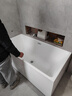 KOHLER科勒浴缸方形亚克力独立一体式恒温澡盆原装正品1.4米家用民宿 浴缸+瀑布挂壁龙头配置 1.4m 实拍图
