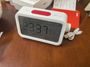 京东京造MT2 闹钟款温湿度计  时钟闹铃提醒 室内温度计办公家用婴儿房壁挂桌面电子湿度计 高精度传感器 实拍图