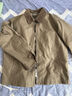 优衣库男装女装休闲拉链短茄克外套巴恩风翻领夹克478230 480827 478230/57深橄榄色 3XL 实拍图