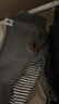 迷你巴拉【pp裤】男女童裤子加绒保暖冬新款高腰长裤 中花灰00502 73 实拍图