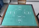强盛永旺棋牌桌中式实木掼蛋桌手搓麻将桌象棋桌掼蛋桌专用单桌 实拍图
