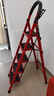 星恺（XINGKAI）梯子家用折叠梯人字梯多功能登高爬梯扶梯小梯子 TZ10五步红 实拍图