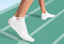 七匹狼白色袜子男士船袜吸汗透气精梳棉袜抑菌低帮跑步运动袜球袜 实拍图