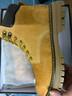 骆驼（CAMEL）王俊凯同款秋冬马丁靴户外工装大黄靴男 G122W7757TR 金黄 42 实拍图