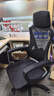 锦汐 电脑椅家用办公椅子靠背人体工学椅学习转椅老板座椅游戏电竞椅 【可后躺】黑框黑网 实拍图