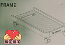 奥睿科(ORICO)电脑主机托架支架可移动台式主机箱架底座托盘机箱架万向滑轮带刹车锁轮三边挡板-黑CPB2 实拍图