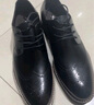 百丽/BELLE商场同款牛皮革男商务正装皮鞋B3217CM0 黑色2 42  实拍图