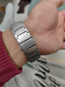 MSSM适用华为手表表带watch5表带Watch4pro/GT6/5/GT4/GT6/5pro工字不锈钢金属表带【46/48表盘】-钛色 实拍图
