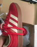 adidas「T头鞋」VL COURT复古休闲板鞋德训鞋男女阿迪达斯轻运动 浅猩红/暖香草色/黄色   38 实拍图
