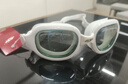 佳斯特（JAST）泳镜女士高清防水防雾大框游泳眼镜近视游泳镜成人男泳镜泳帽套装 白色电镀平光镜+307白色加大泳帽 实拍图