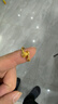 周大福大版守护真心黄金戒指(工费180)约3.55g EOF1600 实拍图