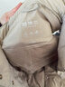 坦博尔秋冬羽绒服短款女士马甲背心90鸭绒休闲保暖外套TD236006 奶茶棕 2XL (180) 实拍图