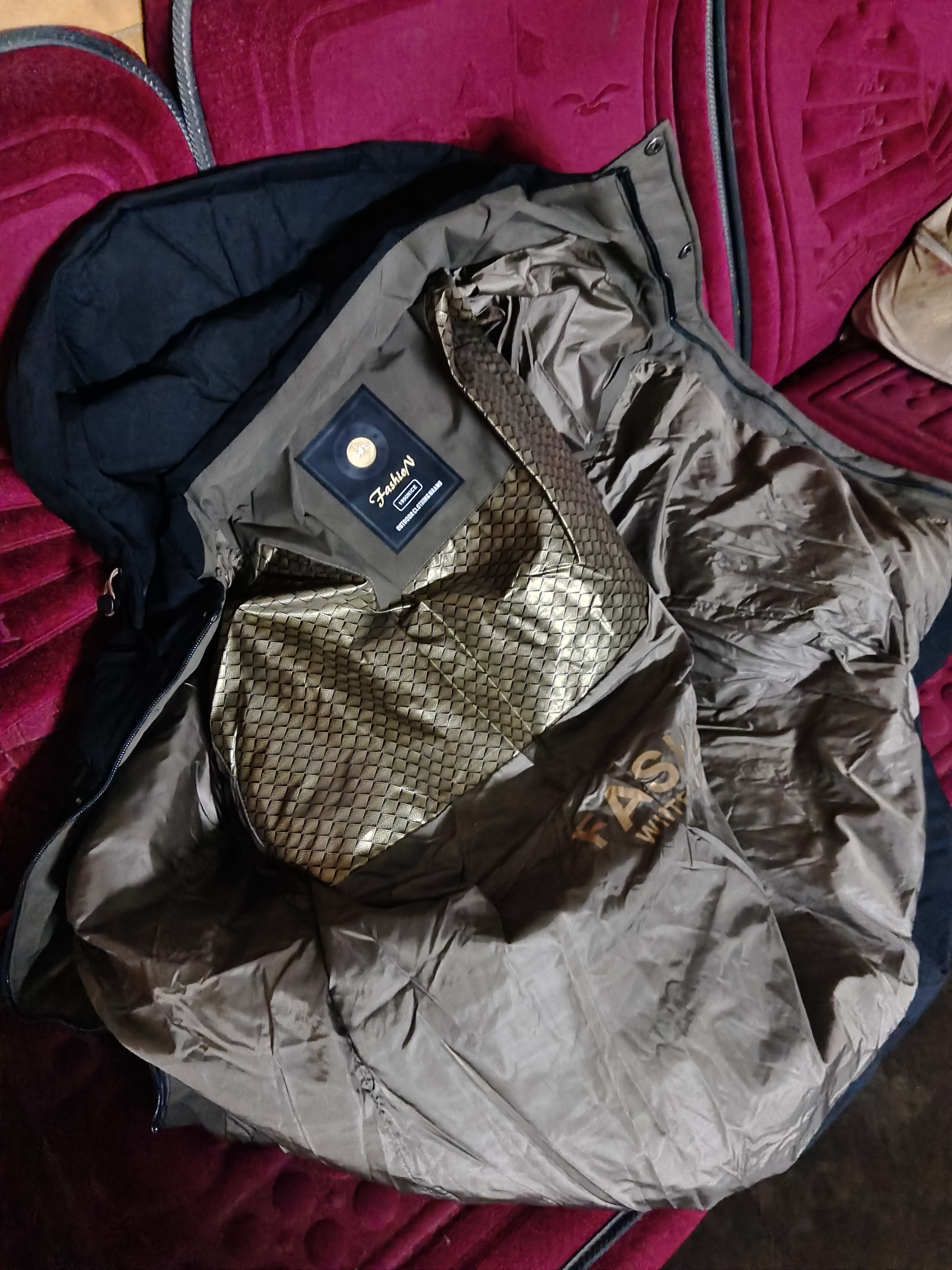 皮尔卡丹（pierre cardin）冬季羽绒棉服面包加棉加厚保暖可脱卸帽羽绒袄子外套男棉袄派克服 黑色 下滑选迟码 3XL 135-150斤 实拍图