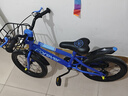 永久（FOREVER）儿童自行车童车小孩单车16寸脚踏车小学生山地车带辅助轮蓝色 实拍图