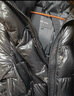 金羽杰明星同款冬季加厚保暖黑金羽绒服女长款新潮轻暖面包服Y23806208Y 实拍图