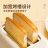 小熊（Bear）面包机早餐机 烤面包机吐司机多士炉家用烤面包片轻食机 双面6档匀烤DSL-C02K8 实拍图