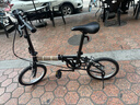 大行（DAHON）折叠自行车16英寸YUKI超轻迷你便携男女式通勤单车KT610 黑色  实拍图