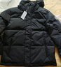 京东京造羽绒服男鸭绒加厚防寒工装面包服短款冬季外套衣服 黑色 M 实拍图