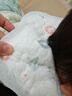 棉之润一次性围兜口水巾【50片装】婴儿旋转免洗围嘴宝宝隔水饭兜字母款 实拍图