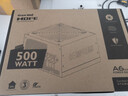 长城（Great Wall）额定500W HOPE-6000DS电脑电源 （双8PIN/75cm长线材/温控风扇/宽幅/独立开关） 实拍图
