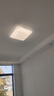 美的（Midea）LED吸顶灯现代轻奢餐厅卧室灯仿水晶灯饰48瓦三色晶星J2包安装 实拍图