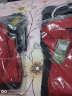FNMM 运动套装春秋季休闲情侣卫衣 运动服 健身跑步服训练服饰 红黑（一套） XXXL/男款(180-185CM) 实拍图