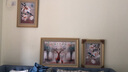 心泊 客厅装饰画欧式现代简约沙发背景墙画美式玄关走廊过道壁画三联 C款-（欧式黄） 两侧45x60-中间80x60  实拍图
