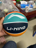 李宁（LI-NING）篮球儿童5号比赛室内外耐磨水泥地幼儿小学生青少年户外橡胶五号 实拍图