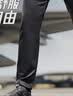 龙牙二代轻骑战术裤休闲裤男士休闲户外工装修身/直筒长裤春秋商务裤 极夜黑（云骑直筒版） 36 175/90B 156-185斤 实拍图