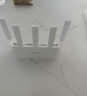 Tenda腾达路由器【千兆WiFi6+穿墙王】无线AX3000信号增强家用放大器Mesh国家补贴金榜一名云霄白立式 实拍图
