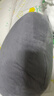 MUJI可当成腰垫使用的柔软靠垫 午睡枕床头靠垫椅子靠垫 炭灰色  实拍图