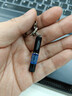 快美特防静电钥匙扣静电棒静电释放器汽车用去除静电消除神器 蓝色/黑色 NZ972C 实拍图