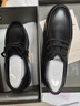 奥康（Aokang）男鞋男士商务休闲鞋英伦舒适低帮圆头系带皮鞋 黑色41码 实拍图