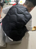 罗蒙儿童羽绒马甲女童内穿保暖轻薄背心男宝宝外穿秋冬坎肩 黑色 160 实拍图