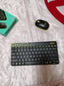 罗技（Logitech）MK240 Nano 键鼠套装 无线键鼠套装 办公键鼠套装 紧凑型 超长续航 带无线2.4G接收器 黑 实拍图