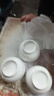 陶瓷碗家用喜庆乔迁新居碗碟餐具套装岁月静好饭碗 岁月静好3碗 实拍图