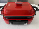 摩飞电器（Morphyrichards）二代多功能锅 家用电火锅电煮锅电蒸锅火锅锅5升大容量分体式预约蒸煮一体不沾煎烤料理锅MR9099红 实拍图