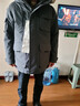 京东京造【进口极寒95鹅绒服】羽绒服男外套女冬季新款中长款 灰色 L 实拍图