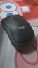 罗技（Logitech）M185鼠标 无线鼠标 办公鼠标 对称鼠标 黑色灰边 带无线2.4G接收器 实拍图