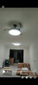 雷士（NVC）LED照明风扇灯吊扇灯餐厅卧室黑色简约灯具全光谱1级能效42寸 实拍图