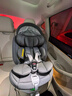 京东京造儿童安全座椅0-6-7岁婴儿宝宝i-Safe双通风加热星际舱pro星雾灰 实拍图