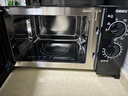 格兰仕（Galanz）微波炉烤箱一体机 平板式不锈钢内胆23升大容量家用光波炉机械旋钮操作简单G80F23SP-M8(S0) 实拍图